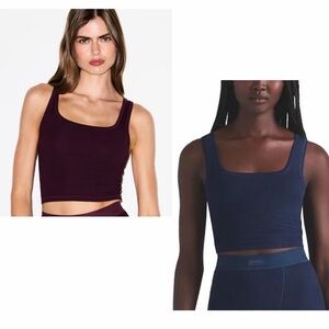 NWT SKIMS 2 PACK COTTON RIB TANK SOLD OUT COLOR